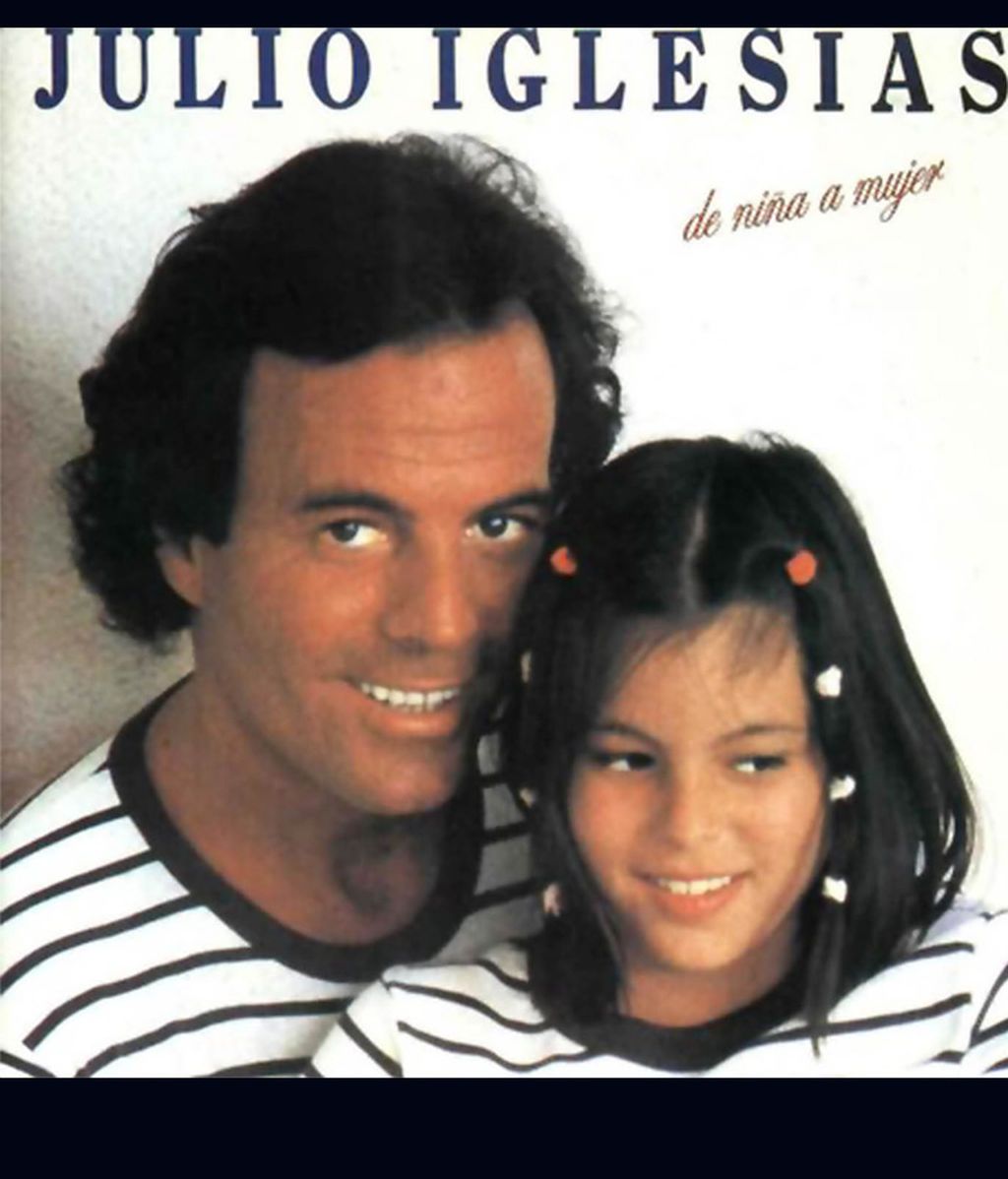 De niña a mujer, la canción que Julio Iglesias dedicó a su hija Chábeli