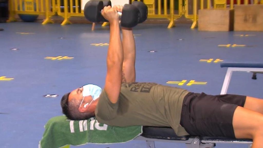 Mascarillas en los gimnasios de Galicia