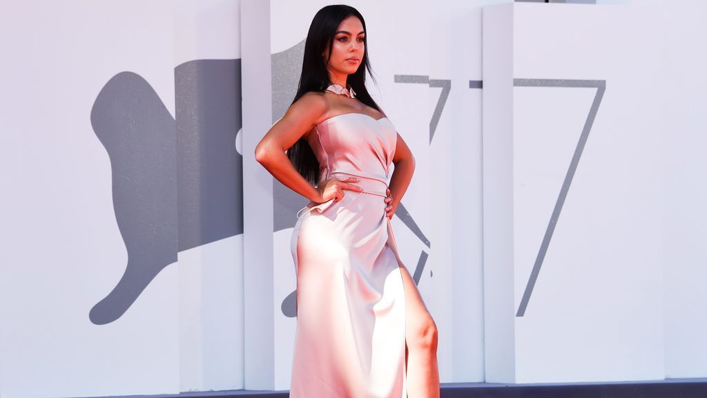 Georgina Rodríguez, en el festival de Venecia