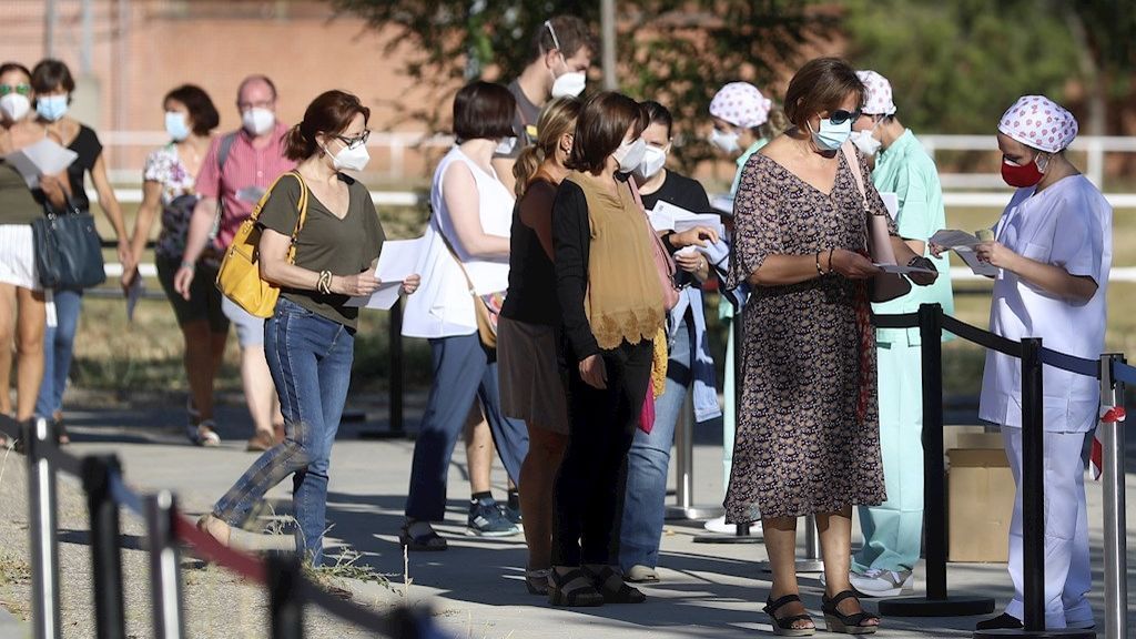 España supera el medio millón de contagios por coronavirus España supera el medio millón de contagios por coronavirus