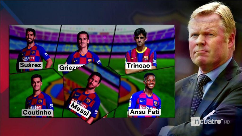 Messi le trastoca todos los planes a Koeman