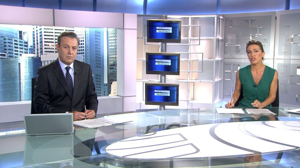 Con José Ribagorda y Ángeles Blanco Informativos Telecinco 2020 Mediodía 06/09/2020