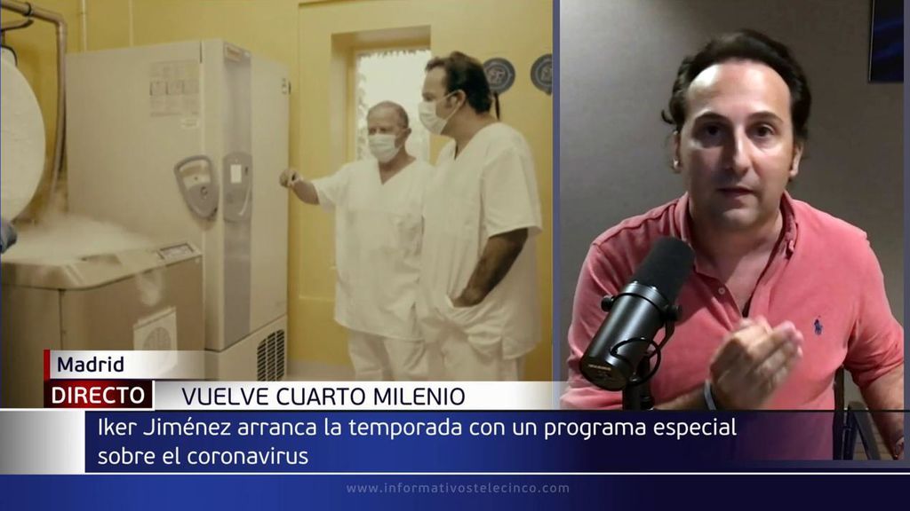 Iker Jiménez arranca la nueva temporada de 'Cuarto Milenio' investigando el origen del coronavirus