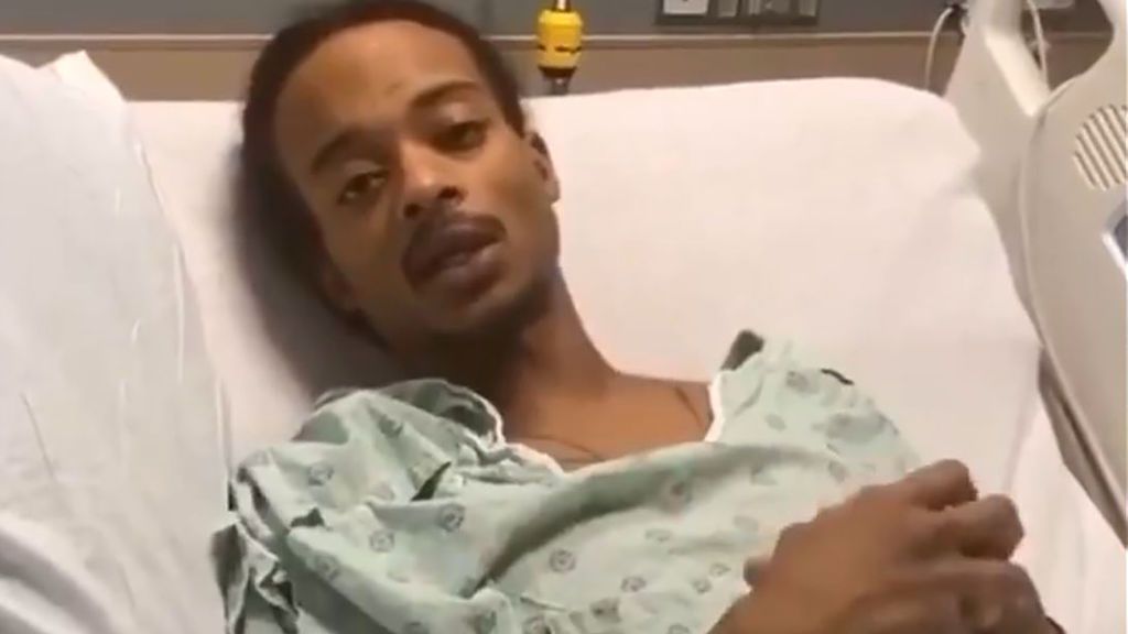 El joven afroamericano que recibió siete disparos por la espalda de un policía habla desde el hospital