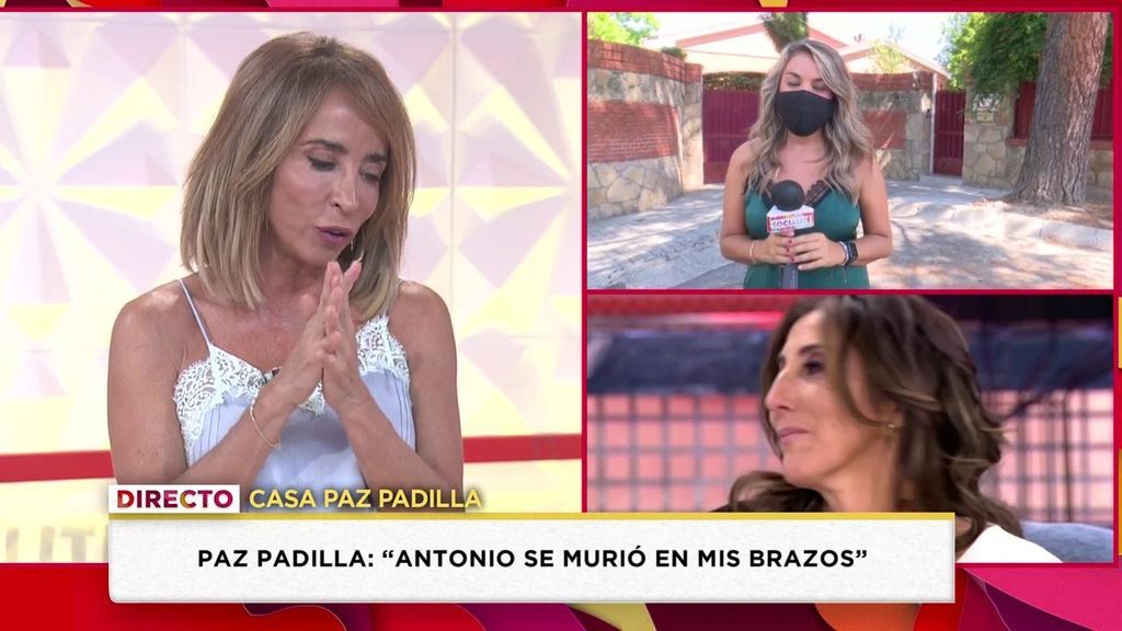 María habla del día en el que murió su padre