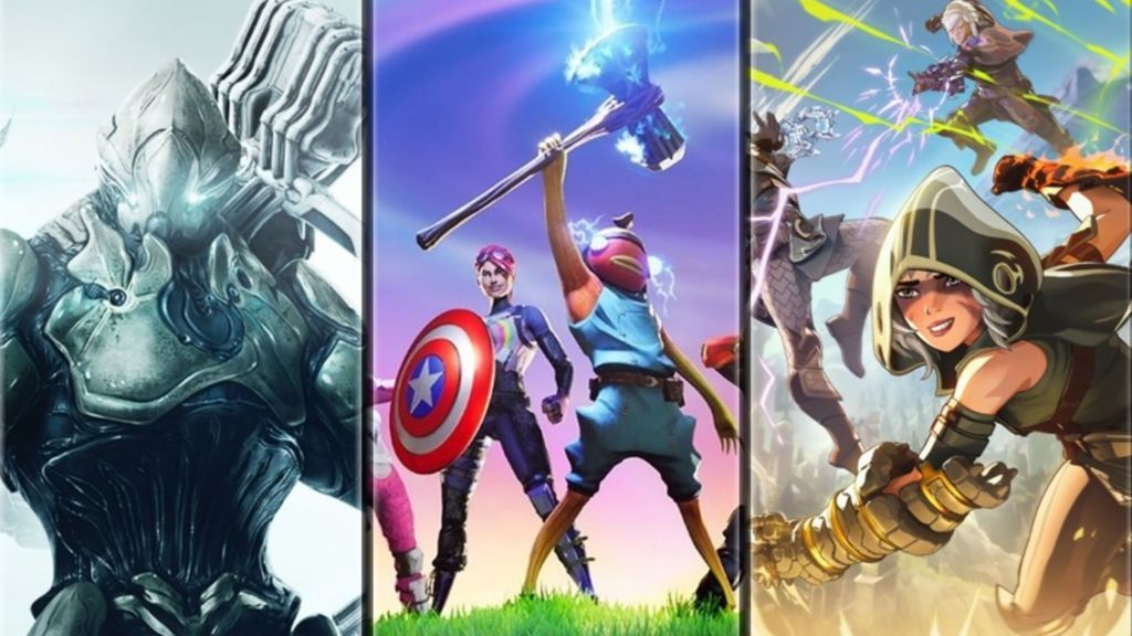 Warframe, Fortnite y Spellbreak