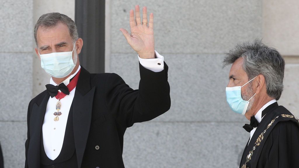 El Rey preside la apertura del año judicial en vísperas de una decisión sobre su padre El Rey preside la apertura del año judicial en vísperas de una decisión sobre su padre