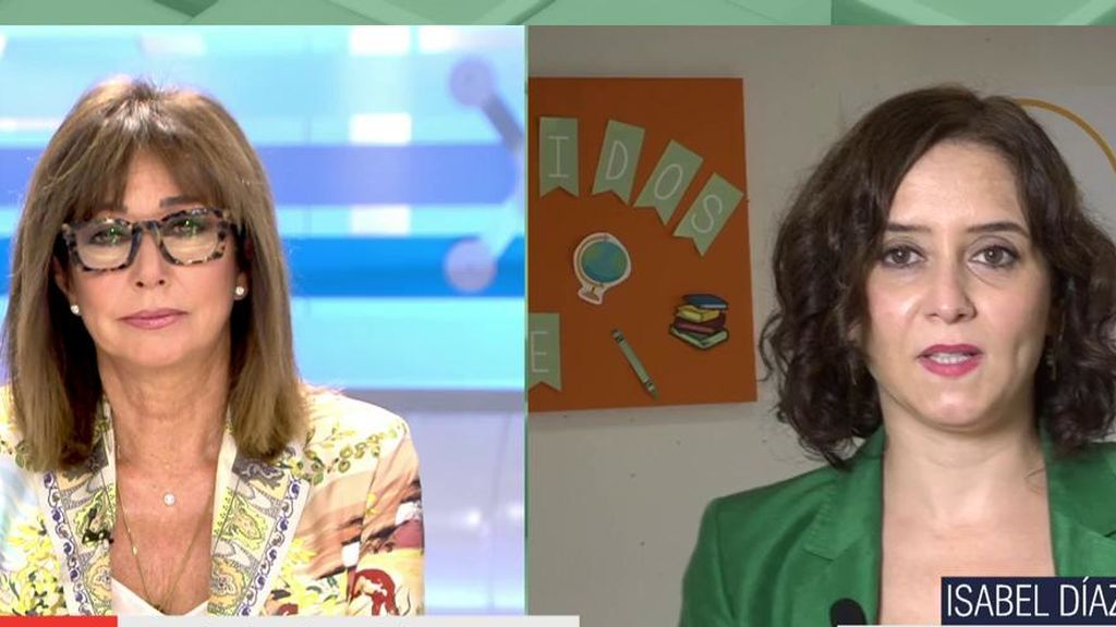 Díaz Ayuso descarta un confinamiento total por el momento