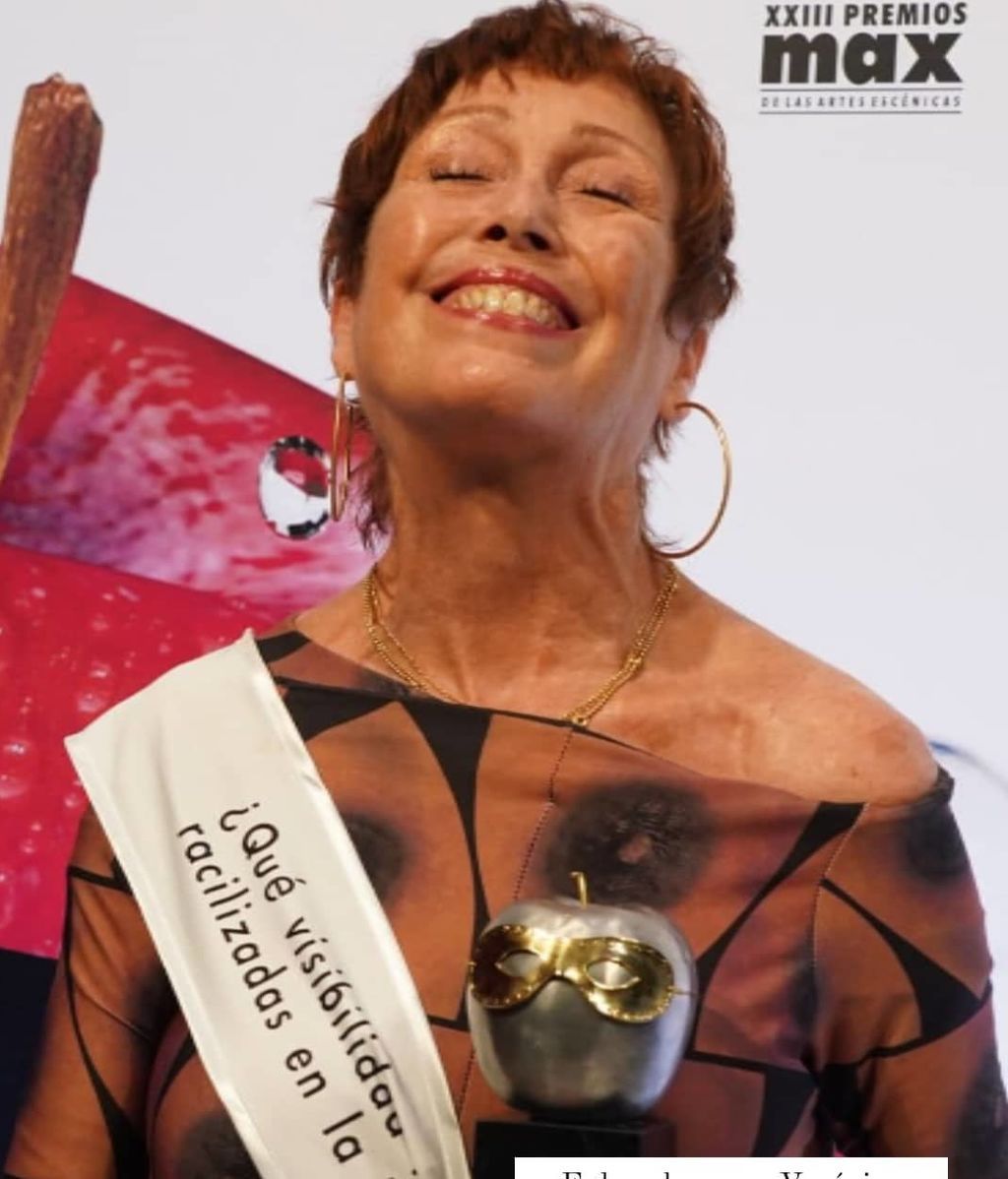 La Forqué, en la alfombra roja de los Max 2020