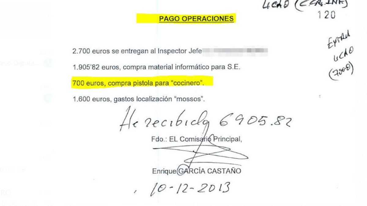 Los documentos y fotos que demuestran el espionaje de la Kitchen a Luis Bárcenas y su entorno Los documentos y fotos que demuestran el espionaje de la Kitchen a Luis Bárcenas y su entorno