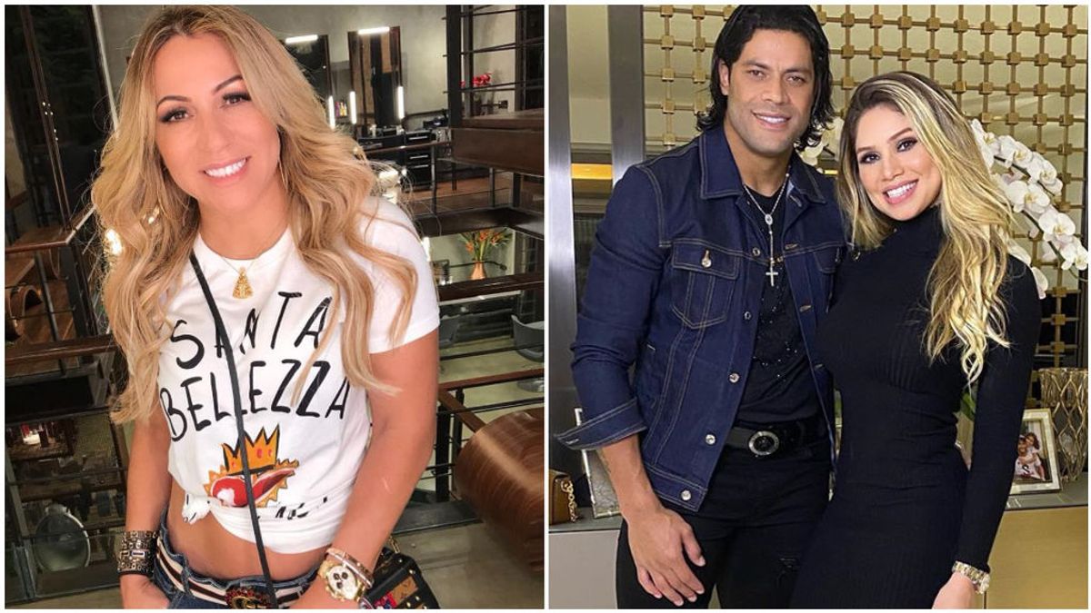 Iran Angelo, ex pareja de Hulk, y el futbolista con Camila Angelo. Iran Angelo, ex pareja de Hulk, y el futbolista con Camila Angelo.