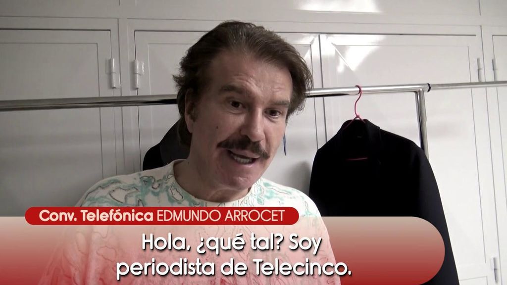 Bigote Arrocet elude las preguntas de 'Sálvame' sobre Teresa Campos: "Estoy reunido"