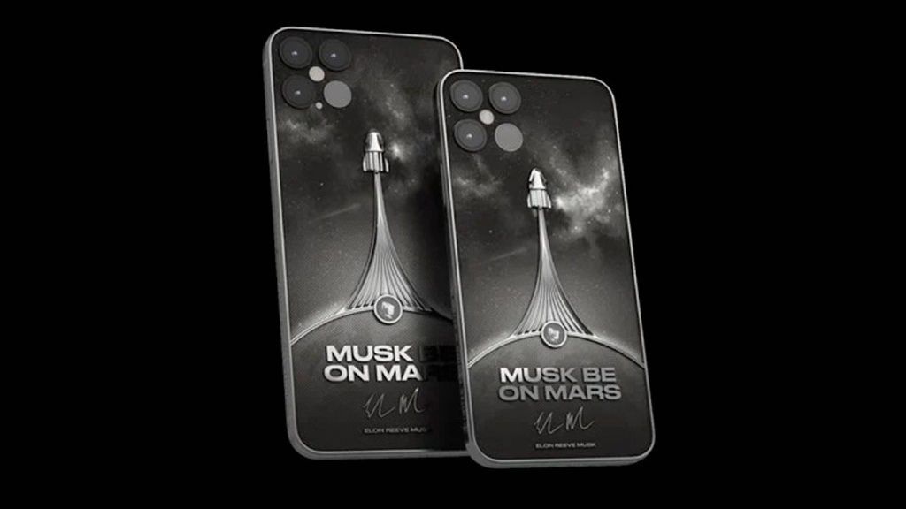 Un iPhone 12 espacial: cuenta con un trozo de nave de la misión Space X incrustado