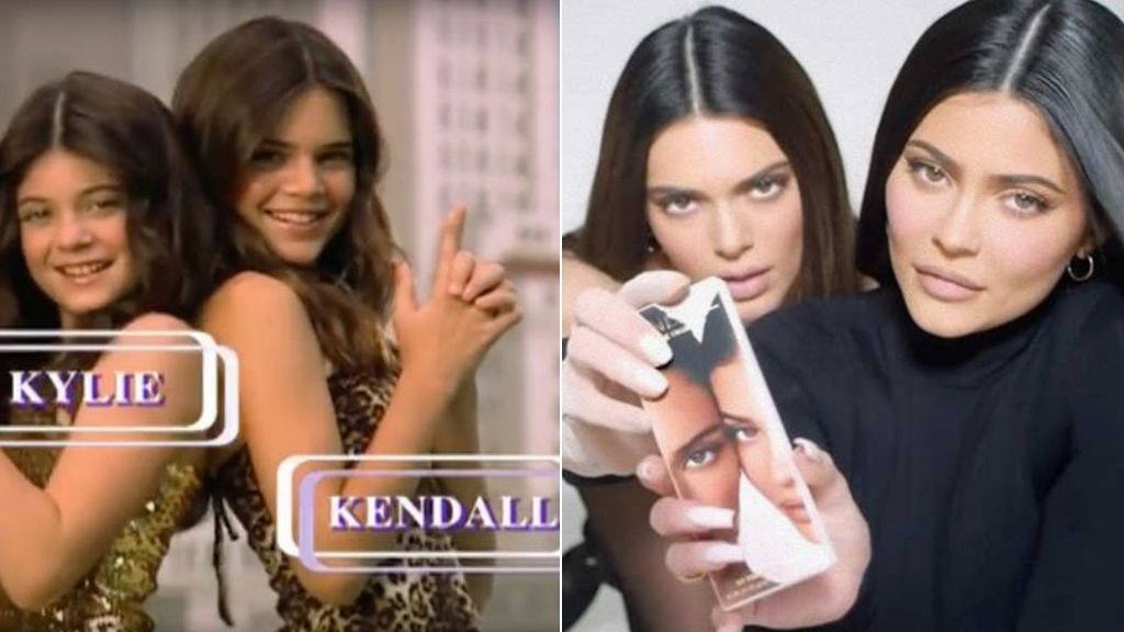 El antes y después de Kylie y Kendall