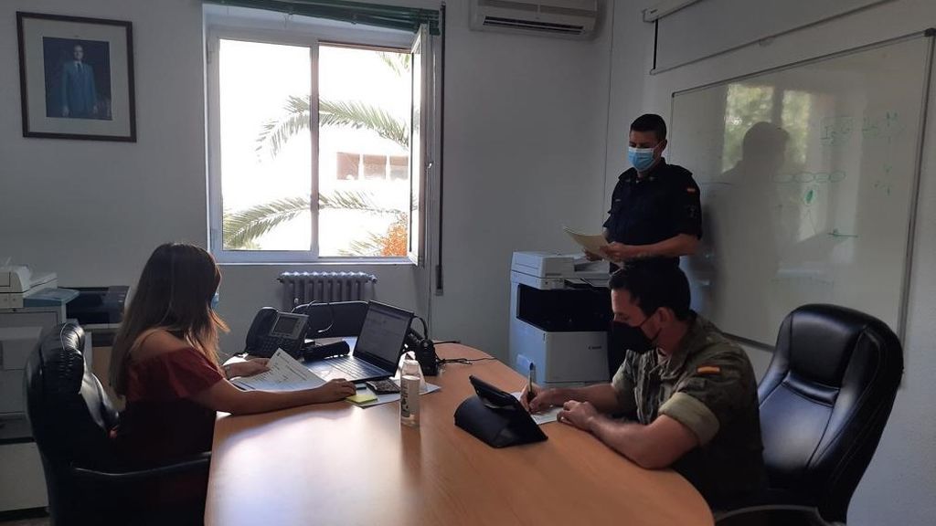 Una treintena de rastreadores militares comienza a trabajar en la Comunidad Valenciana Una treintena de rastreadores militares comienza a trabajar en la Comunidad Valenciana