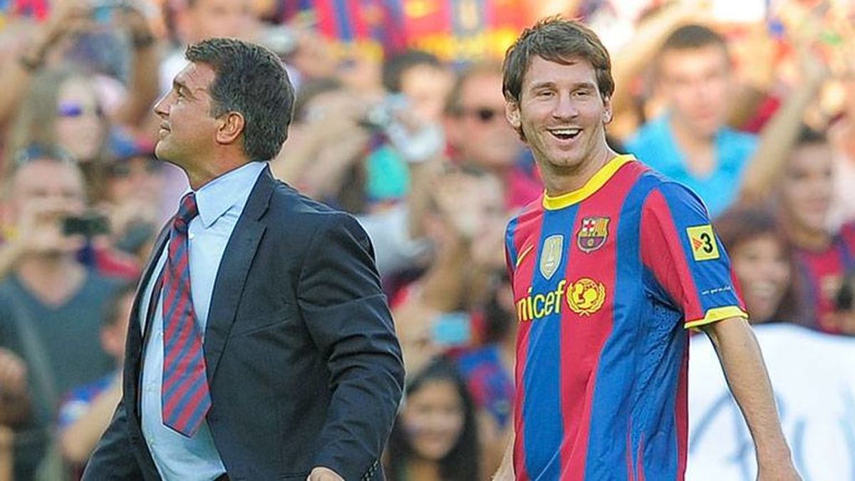 Joan Laporta se presentará a las elecciones del Barça e intentará convencer a Messi para que siga