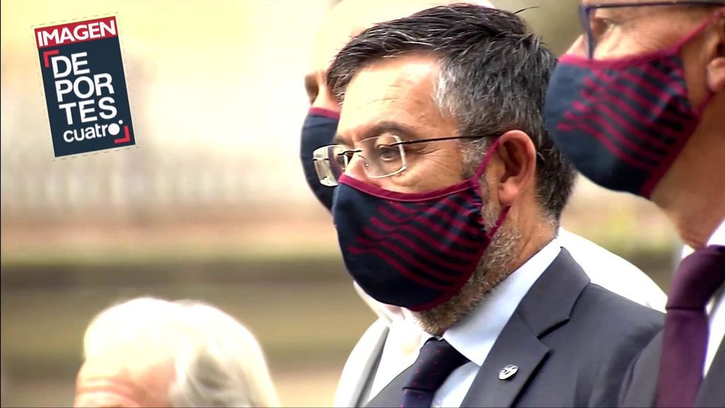 Bartomeu, en el acto de la Diada.