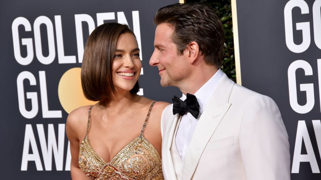 Irina y Bradley en un photocall cuando eran pareja