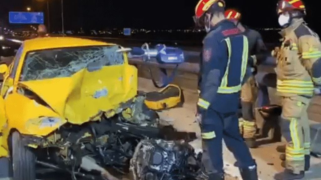 Un muerto y dos heridos en un accidente en la M-50 en Madrid
