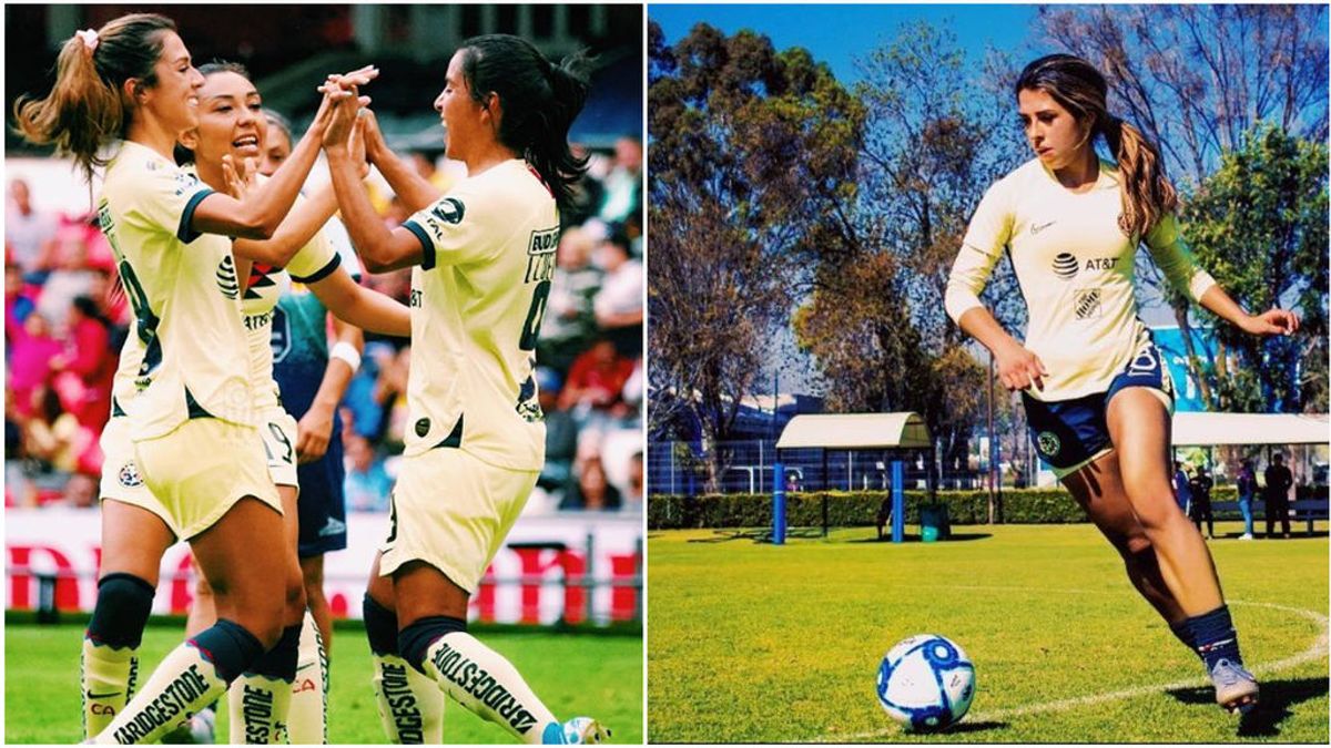Jennifer Muñoz, futbolista del Club América, arremete contra una publicación que la catalogó como "sensual" Jennifer Muñoz, futbolista del Club América, arremete contra una publicación que la catalogó como "sensual"