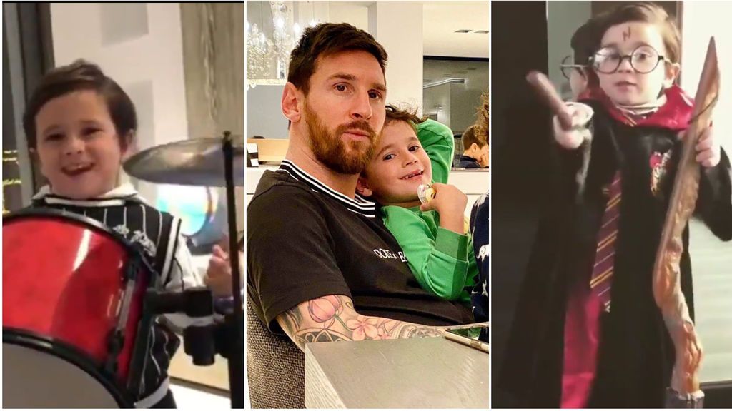 Las travesuras de Mateo, el hijo de Messi, con tan solo 5 años