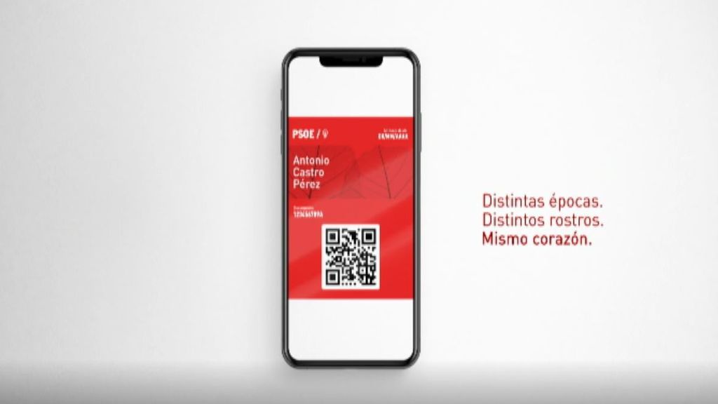 El PSOE estrena carnet digital para su militancia