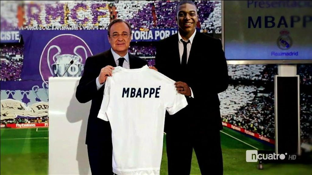 Florentino ya abre las puertas del Real Madrid a Mbappé