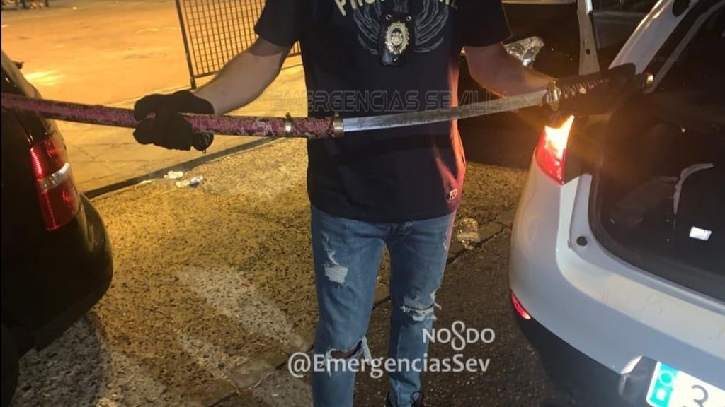 Detenido un joven de 27 años tras agredir con una katana a su padre Detenido un joven de 27 años tras agredir con una katana a su padre