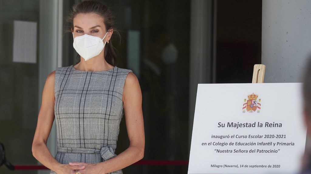 Letizia inaugura el año escolar en Navarra