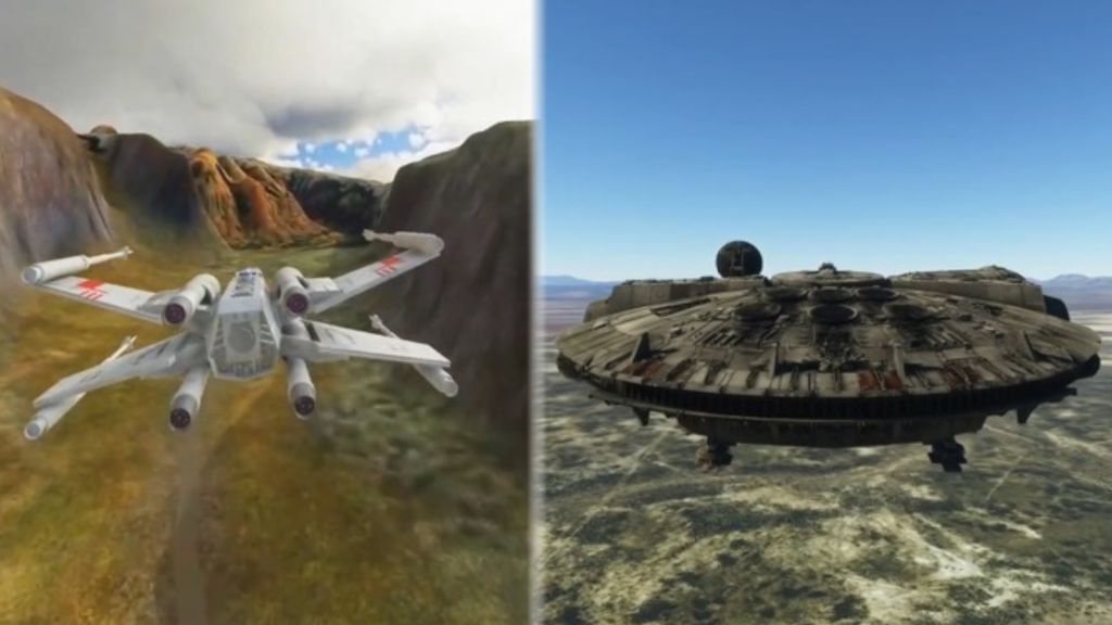 Microsoft Flight Simulator - Star Wars mod