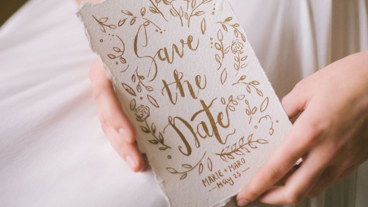 'Save the date': 10 formas originales de anunciar la fecha de tu boda