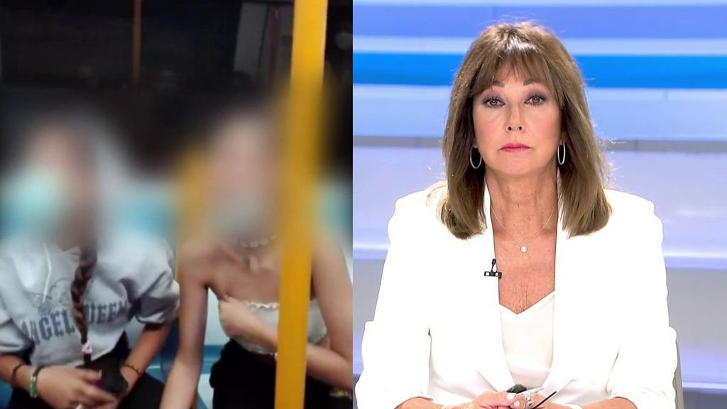 Ana Rosa reacciona al vídeo de las tres adolescentes racistas del metro