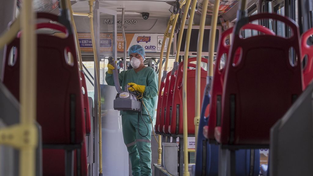 Un paciente de coronavirus contagió a 10 personas en un autobús: nuevas evidencias de contagios a través del aire Un paciente de coronavirus contagió a 10 personas en un autobús: nuevas evidencias de contagios a través del aire