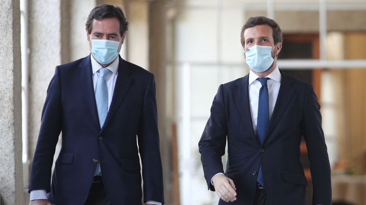 Casado denuncia "falta de seguridad jurídica" por 'Kitchen': "Ya nadie se fía de la Fiscalía" Casado denuncia "falta de seguridad jurídica" por 'Kitchen': "Ya nadie se fía de la Fiscalía"