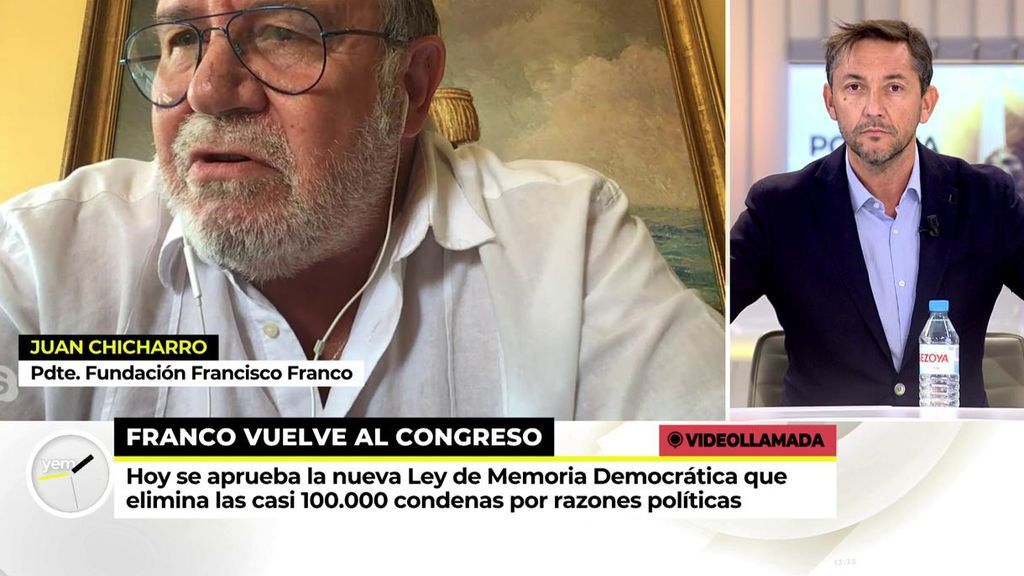 El rifirrafe de Javier Ruiz y el presidente de la Fundación Francisco Franco: “No tiene ni idea”