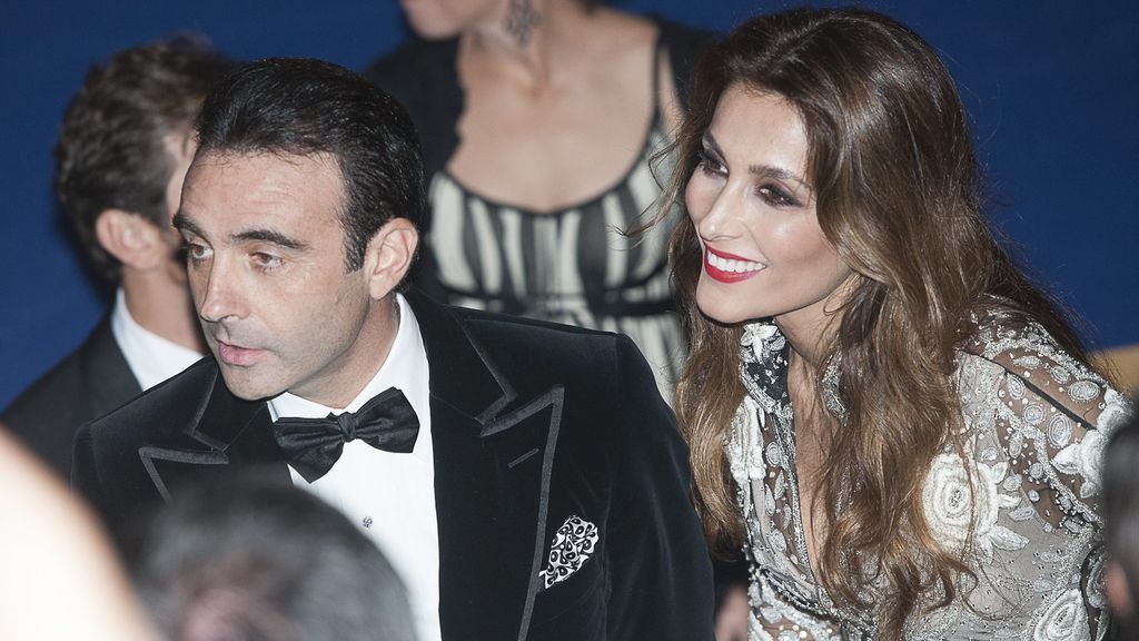 Paloma Cuevas y Enrique Ponce, en un evento en 2015