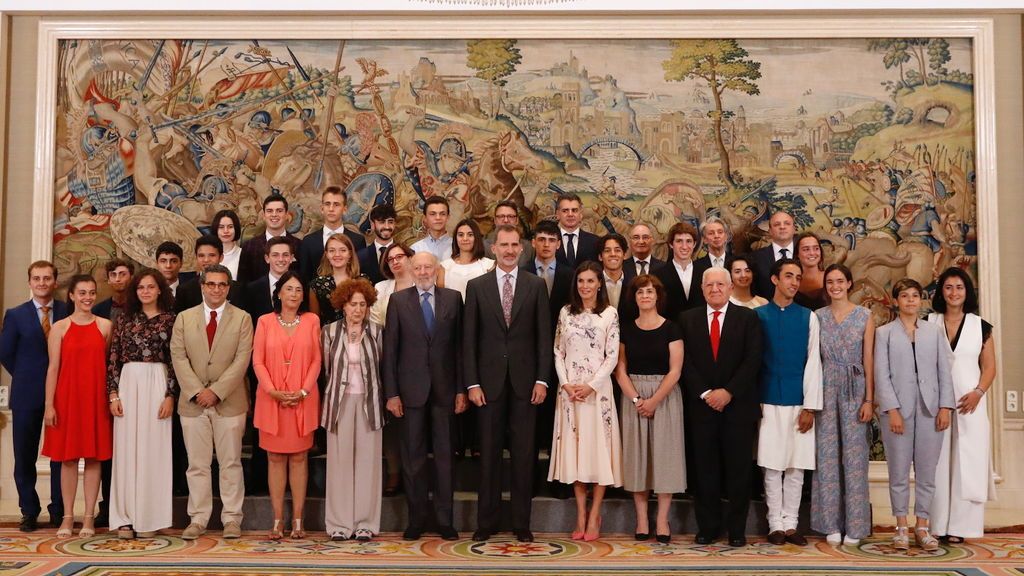 Los reyes reciben al Patronato de la Fundación Comité Español de los Colegios del Mundo Unido