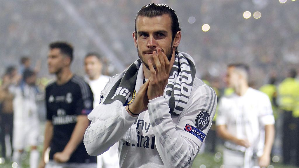 Gareth Bale, en la 13ª Champions del Real Madrid.