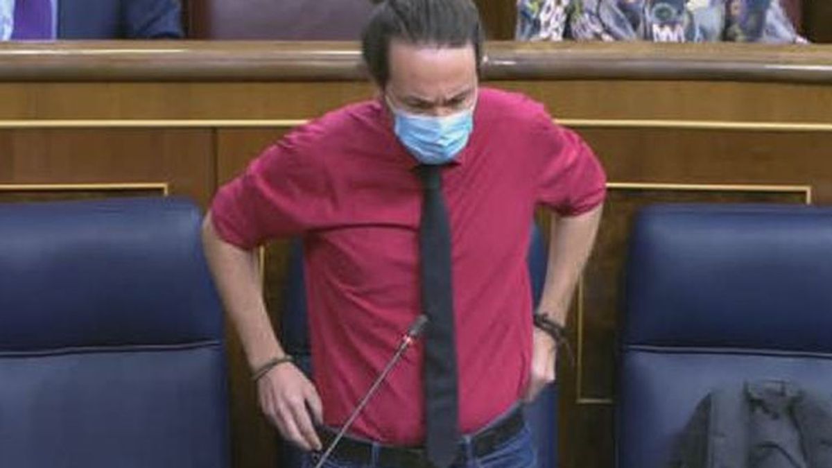 Los reproches de Iglesias y Olona: la "vieja derecha cutre" y la "concubina" Dina Los reproches de Iglesias y Olona: la "vieja derecha cutre" y la "concubina" Dina