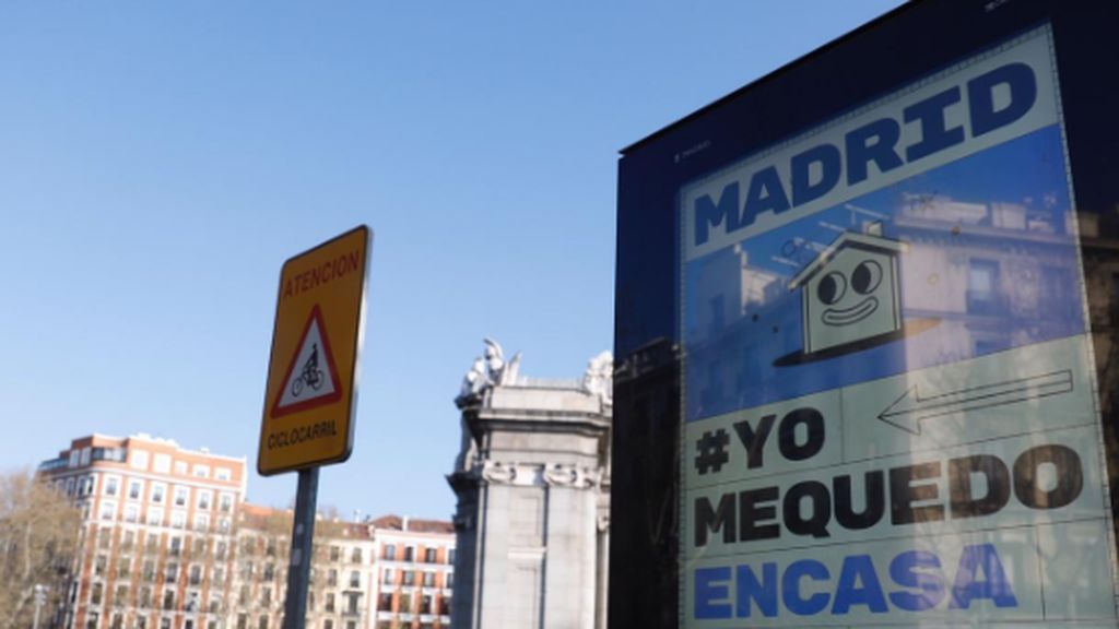 Mapa confinamiento de Madrid