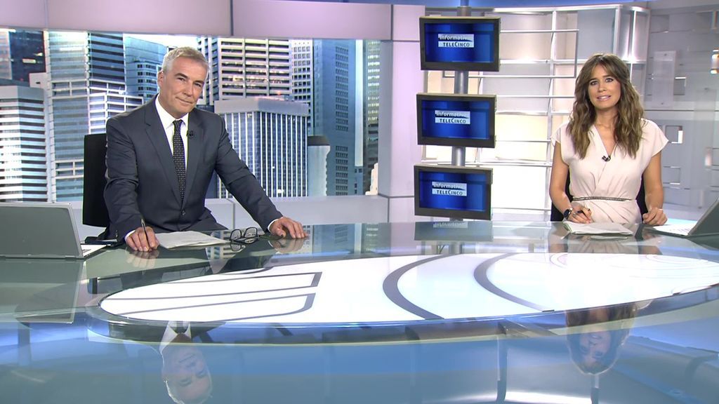Con David Cantero e Isabel Jiménez Informativos Telecinco 2020 Mediodía 16/09/2020