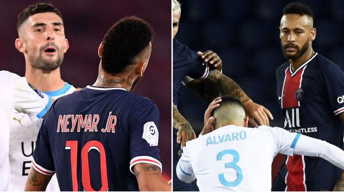 Sigue el lío Neymar-Álvaro González: el PSG trata de demostrar que hubo insultos racistas y el Marsella saca a la luz otra colleja del brasileño Sigue el lío Neymar-Álvaro González: el PSG trata de demostrar que hubo insultos racistas y el Marsella saca a la luz otra colleja del brasileño