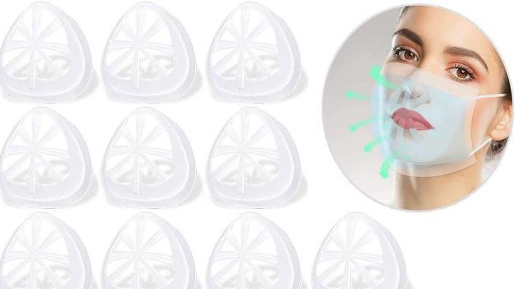 El nuevo molde de silicona que permite respirar y hablar mejor con la mascarilla puesta El nuevo molde de silicona que permite respirar y hablar mejor con la mascarilla puesta