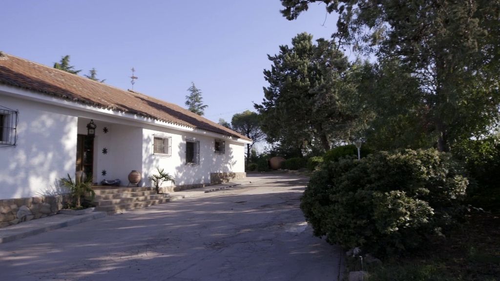 La entrada de la casa