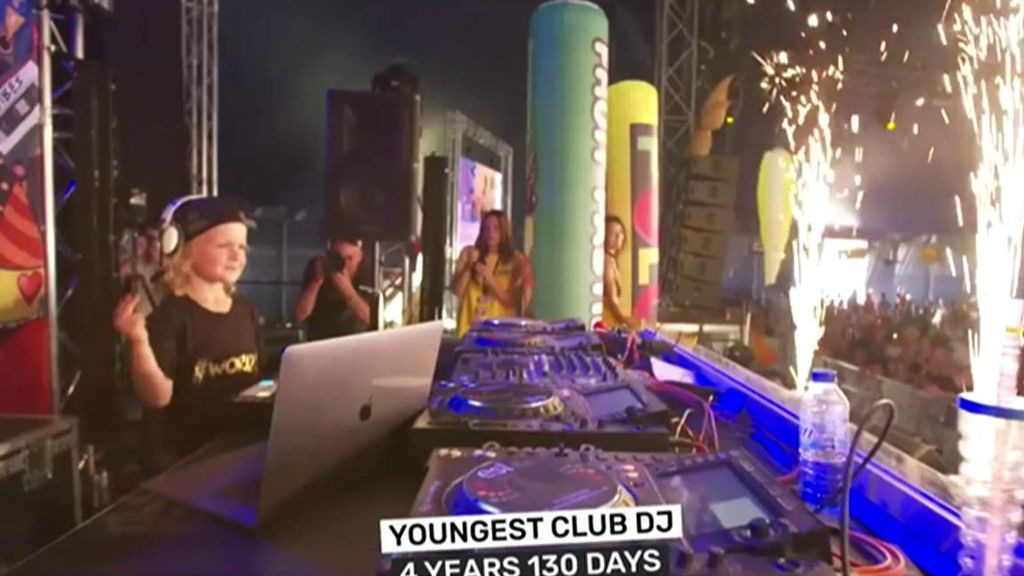 El DJ más joven del mundo