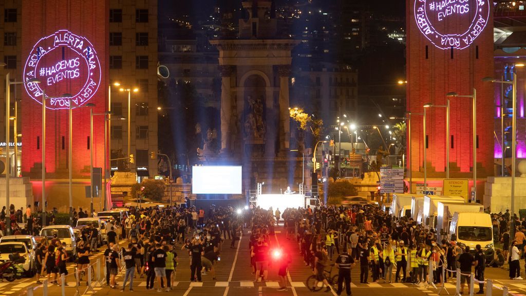 El sector cultural, en ‘alerta roja’, toma las calles de España para reclamar soluciones ante la crisis