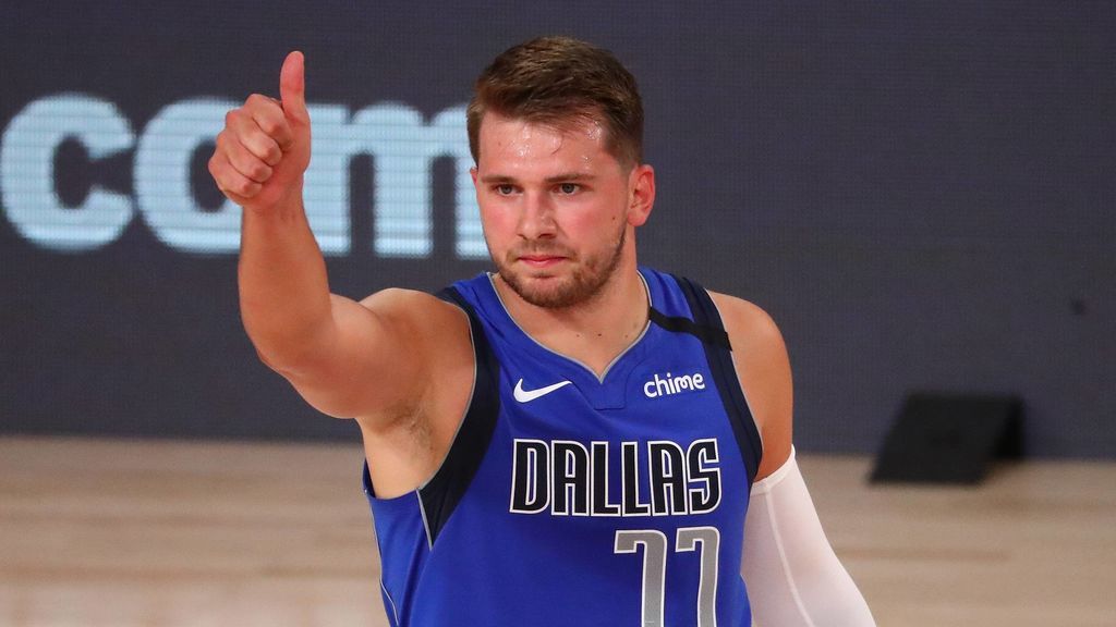 Doncic, en un partido con Dallas. Doncic, en un partido con Dallas.