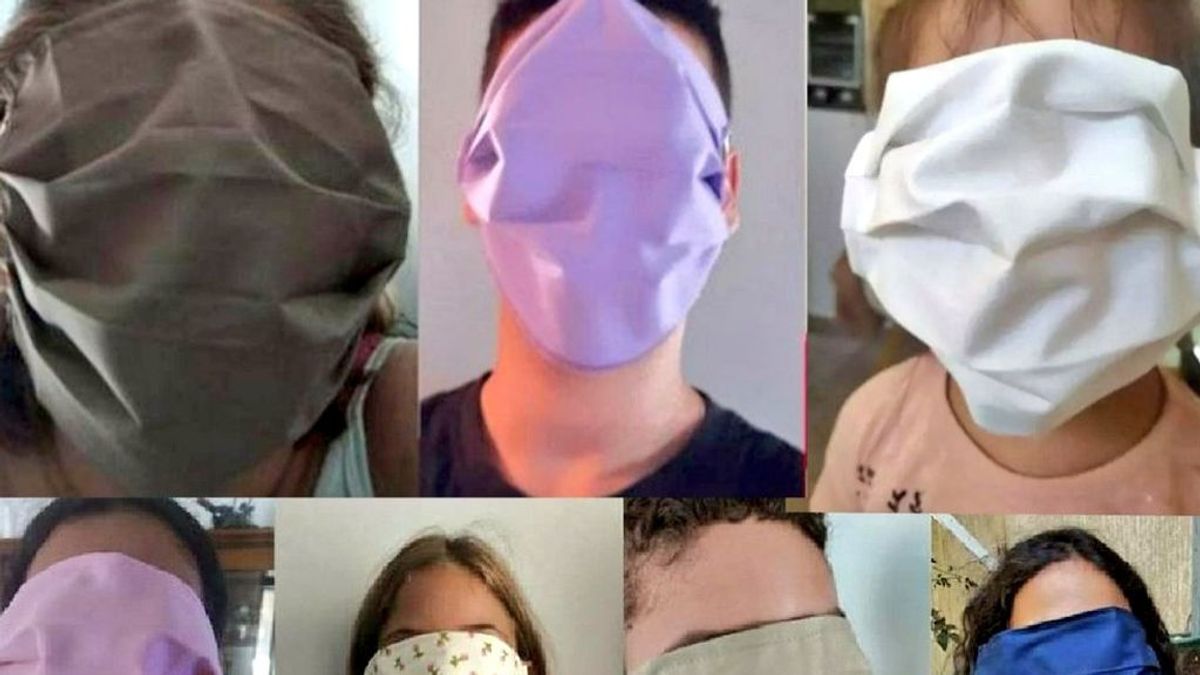 El 'patinazo' del Gobierno griego: encarga por error mascarillas escolares tamaño XXL El 'patinazo' del Gobierno griego: encarga por error mascarillas escolares tamaño XXL