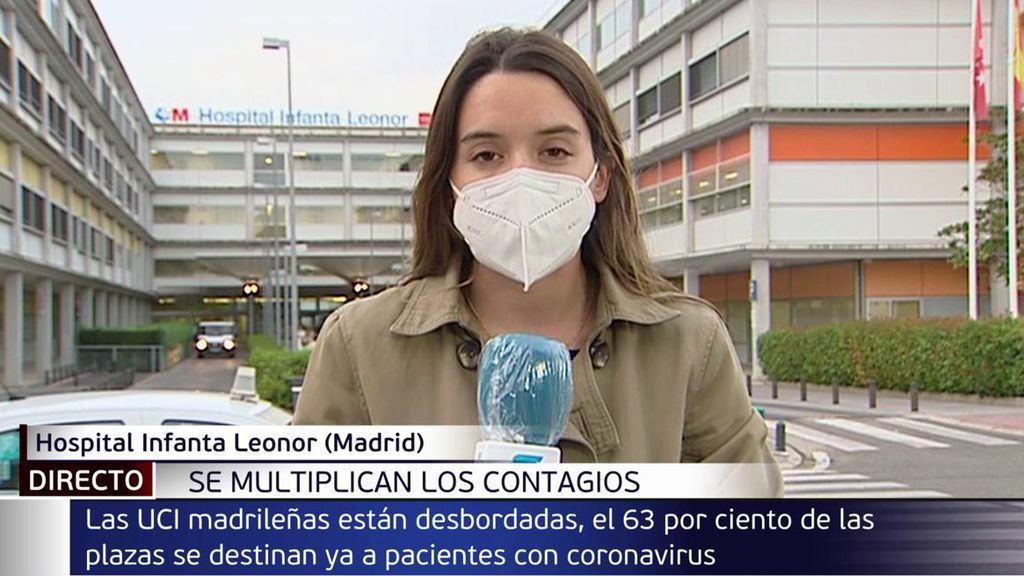 Los sanitarios madrileños hablan ya de precolapso: la situación por el coronavirus en la capital es crítica