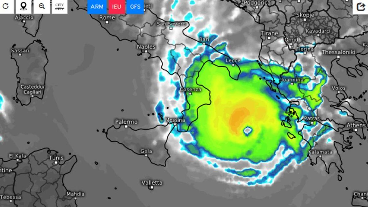 La atmósfera se desata: un huracán en el Mediterráneo ya no se descarta